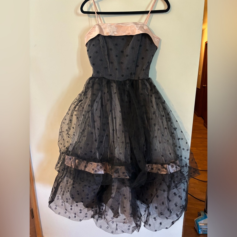 1950s vintage prom formal dress